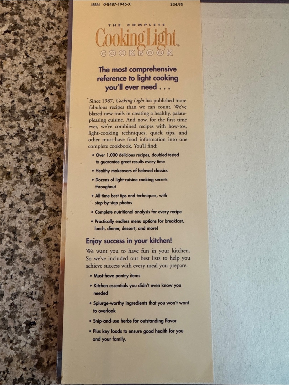 The Complete Cooking Light Cookbook - Picture 3 of 3